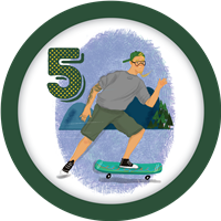 Kids Level 5 Badge